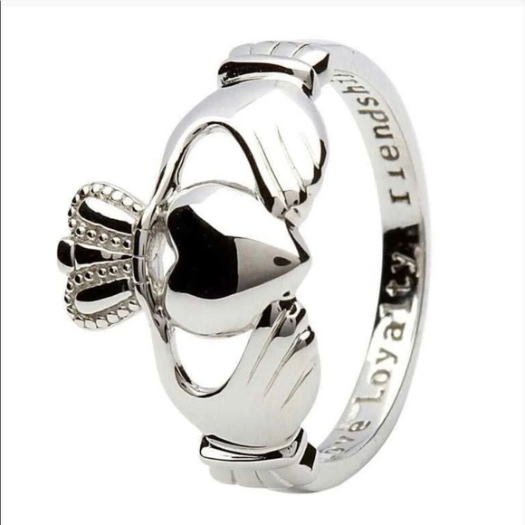 ShanOre Claddagh Silver Ring - Picture 1 of 4